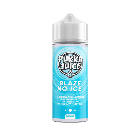 Blaze No Ice 100ml Shortfill E-Liquid by Pukka Juice