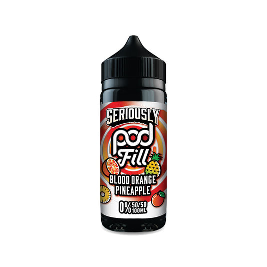 Blood Orange Pineapple 100ml Shortfill E-Liquid by Seriously PodFill