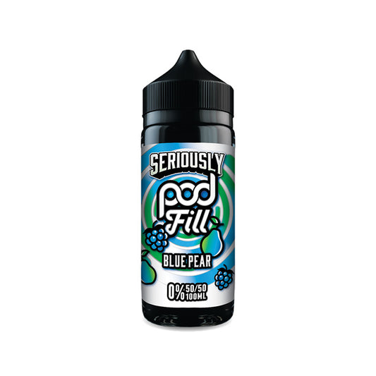 Blue Pear 100ml Shortfill E-Liquid by Seriously PodFill