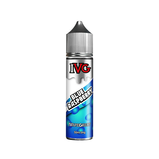 Blue Raspberry 50ml Shortfill E-Liquid by IVG