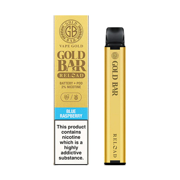 Gold Bar Reload Pod Kit Blue Raspberry