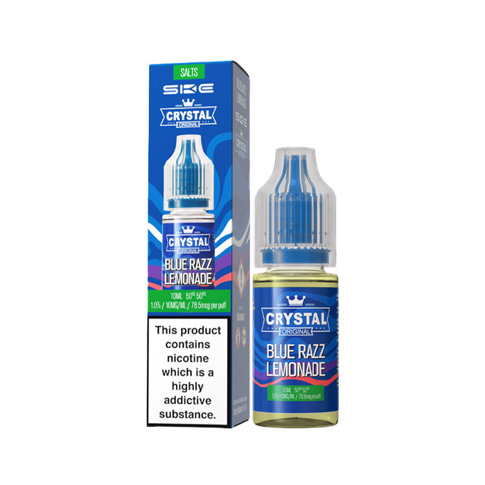 Blue Razz Swft SKE Crystal Blue Razz Lemonade 10ml Nic Salt E-Liquid | UK Ecig Store