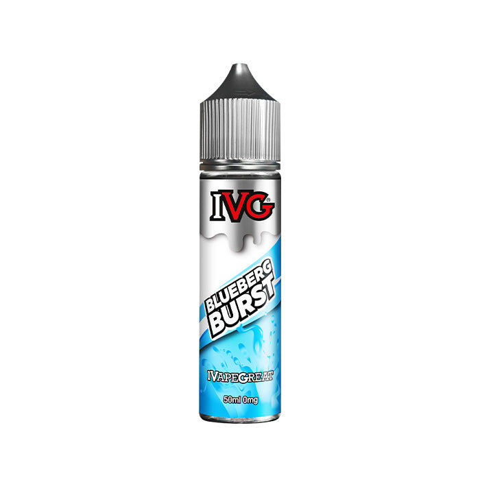 Blueberg Burst 50ml Shortfill E-Liquid by IVG