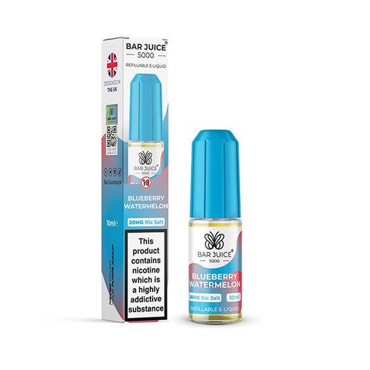 Bar Juice Blueberry Watermelon 10ml Nicotine Salt E-Liquid