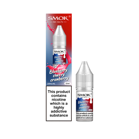 Blueberry Cherry Cranberry 10ml Nic Salt E-Liquid by Smok