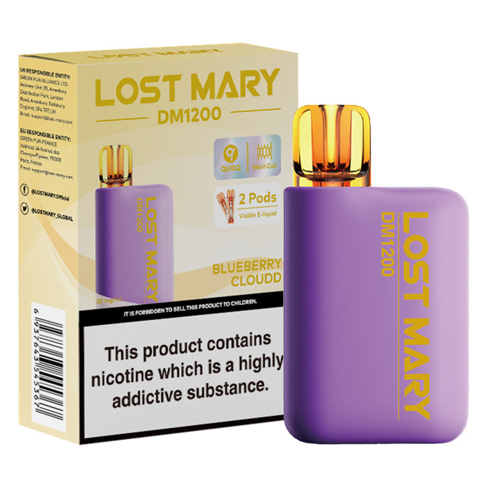 Lost Mary DM1200 Disposable Vape Kit | From 5.21 Lost Mary DM1200 Disposable Vape Kit | From 5.21