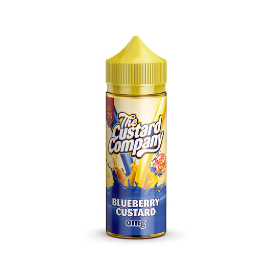 Blueberry Custard 100ml Shortfill E-Liquid by The Custard Company