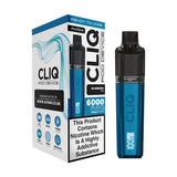Blueberry Ice Avomi Cliq 6000 Pod Kit and Box