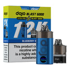 Blueberry Ice Vaporesso Dojo Blast 12K Prefilled Pod Kit and Box