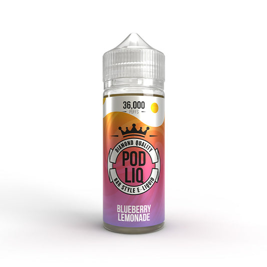 Blueberry Lemonade 100ml Shortfill E-Liquid by Pod Liq