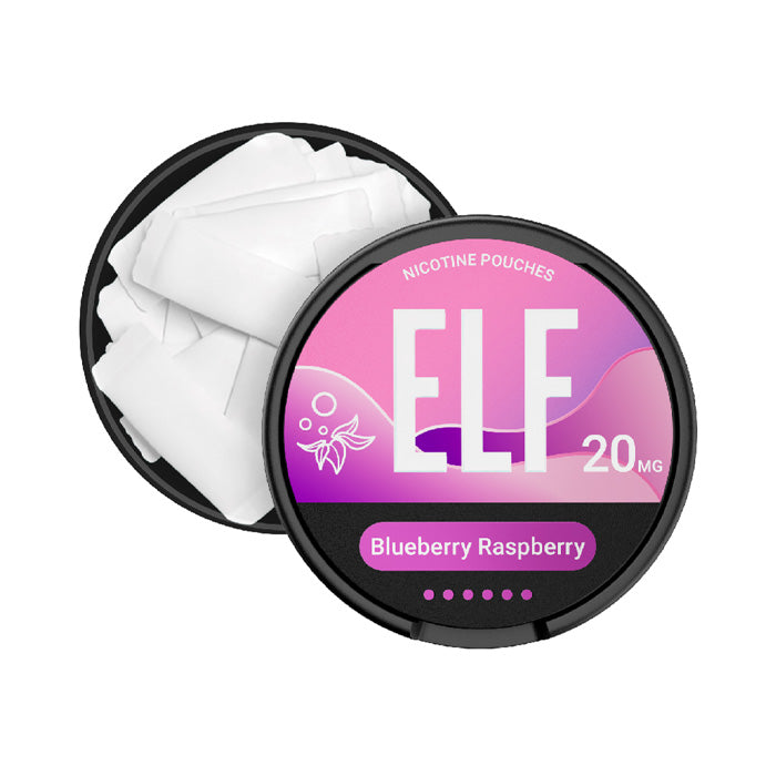Blueberry Raspberry Elf Bar Nicotine Pouches 20mg