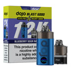 Blueberry Sour Raspberry Vaporesso Dojo Blast 12K Prefilled Pod Kit and Box