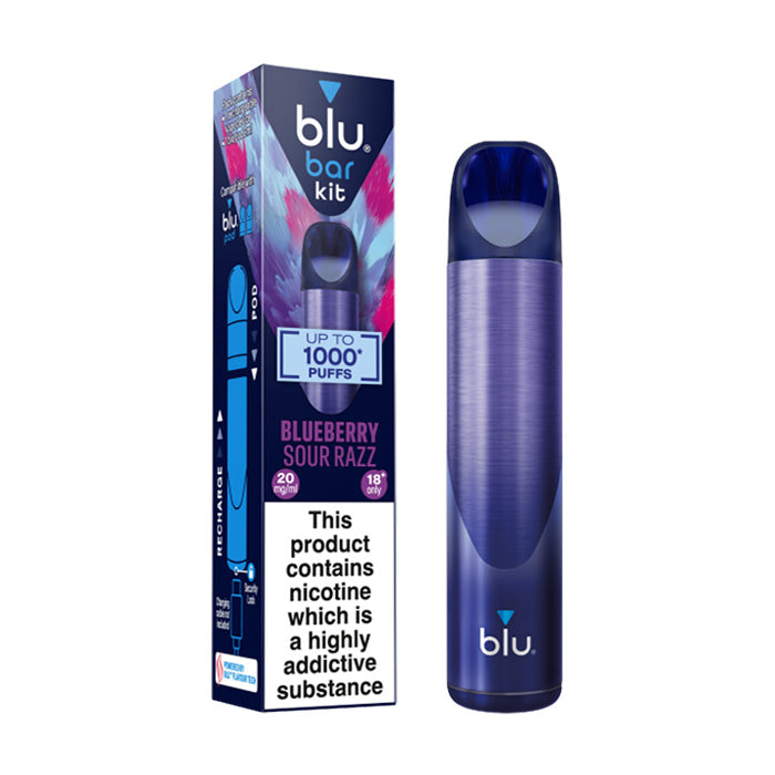 Blu Bar Kit | Pre-filled Starter Vape Blu Bar Kit | Pre-filled Starter Vape