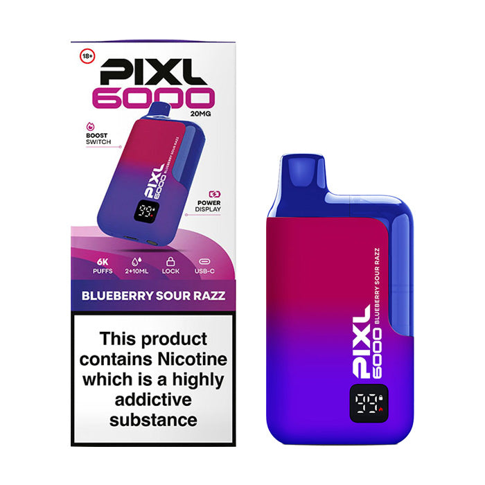 PIXL 6000 Disposable Vape | From 9.59 PIXL 6000 Disposable Vape | From 9.59