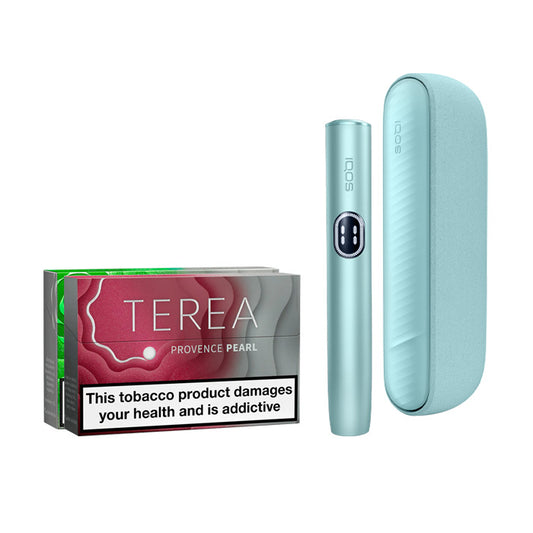 Breeze Blue IQOS Iluma-i Kit with two packs of IQOS TEREA