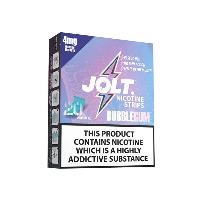 Bubblegum Jolt Nicotine Strips