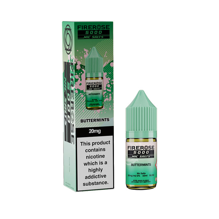 Buttermints 10ml Nic Salt E-Liquid by Firerose 5000