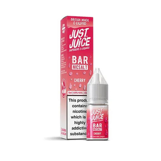 Cherry 10ml Nic Salt E-Liquid by Just Juice Bar Salts