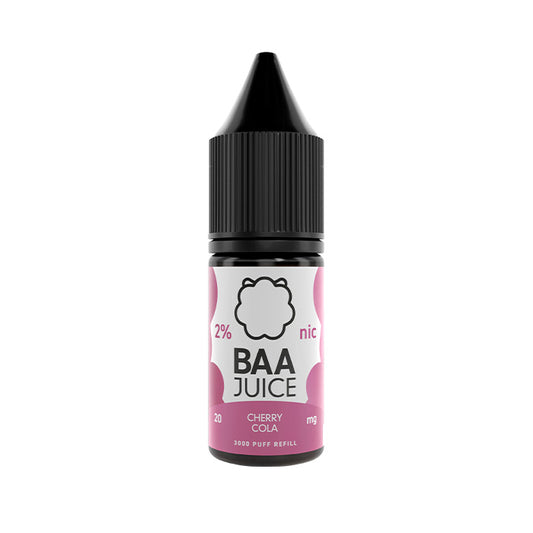 Cherry Cola 10ml Nic Salt E-Liquid by Baa Juice