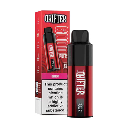 Cherry Drifter 6K Pre-filled Pod Kit and Box