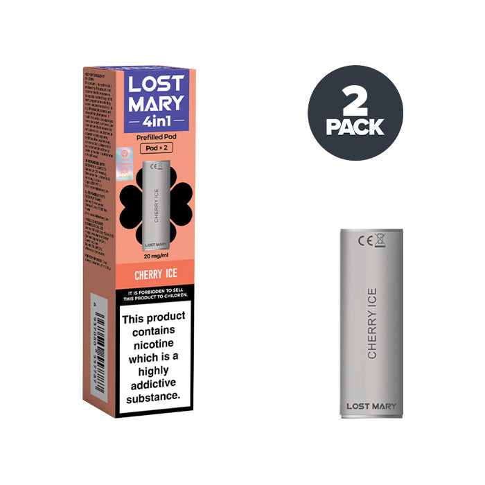 Cherry Ice Lost Mary 4in1 Pre-filled Pods