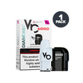 Cherry Ice Vapes Bars Diamond 6000 Prefilled Pod and Box