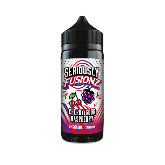 Cherry Sour Raspberry Seriously Fusionz 100ml Shortfill E-Liquids