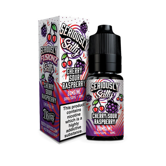 Cherry Sour Raspberry Seriously Fusionz 10ml Nic Salt