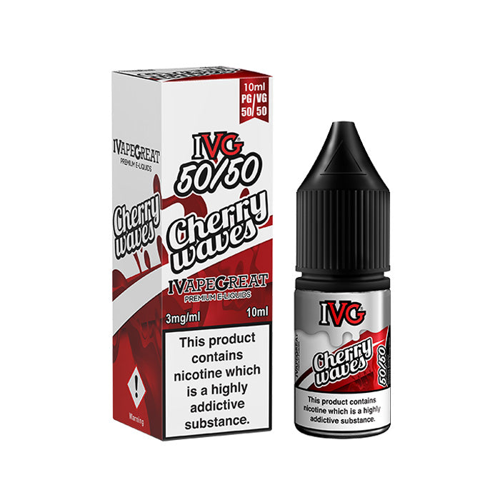 Cherry Waves 10ml E-Liquid by IVG 50/50