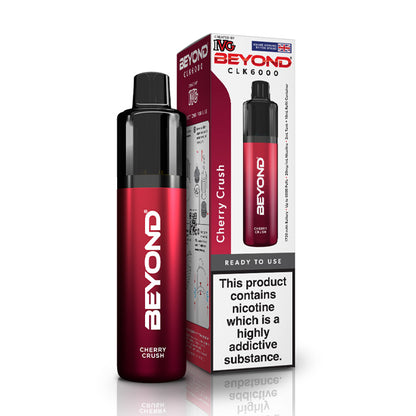 Cherry Crush IVG Beyond CLK 6000 Disposable and Box