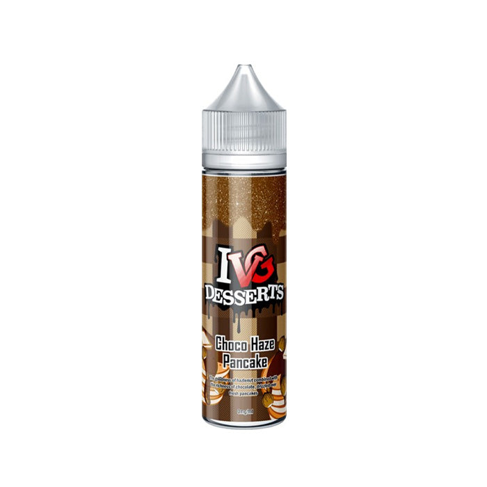 IVG Desserts Choco Haze Pancake 50ml Short Fill E-Liquid