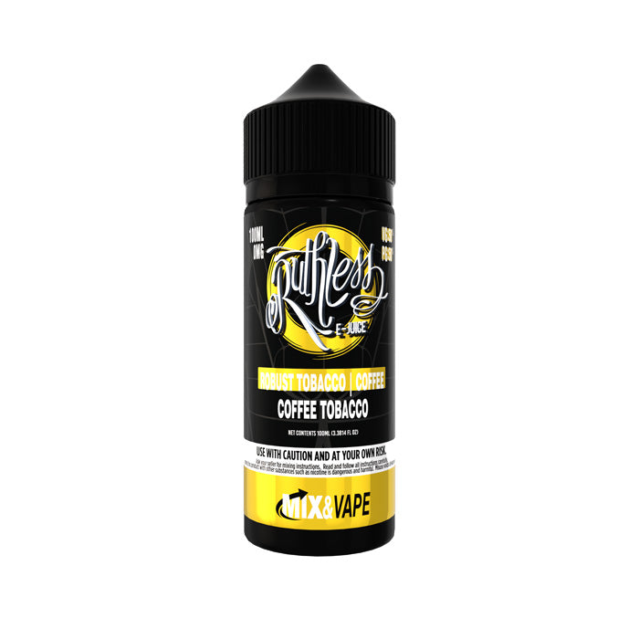 Coffee Tobacco 100ml Shortfill by Ruthless