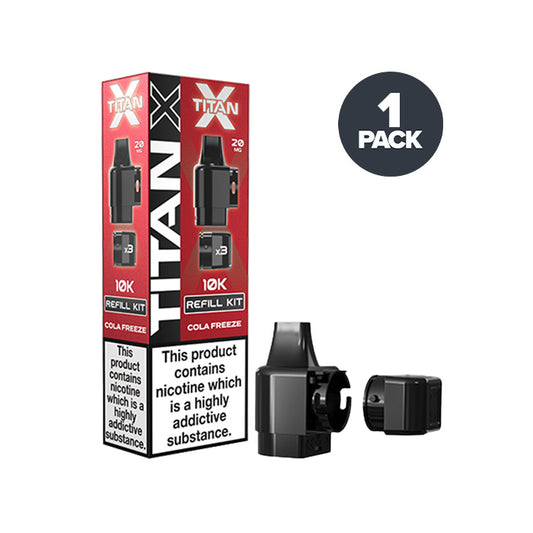 Cola Freeze Titan X Prefilled Pods