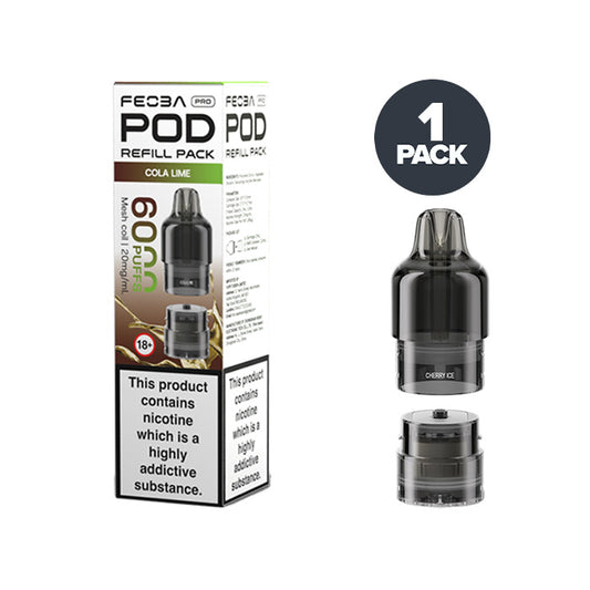 Cola Lime Feoba Pro 6000 Prefilled Pods