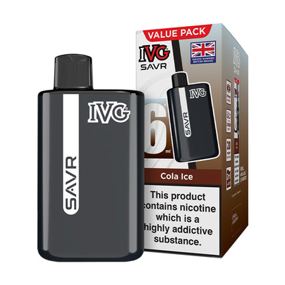 Cola Ice IVG SAVR Starter Vape Kit and Box