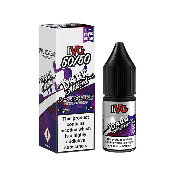 Dark Aniseed 10ml E-Liquid by IVG 50/50