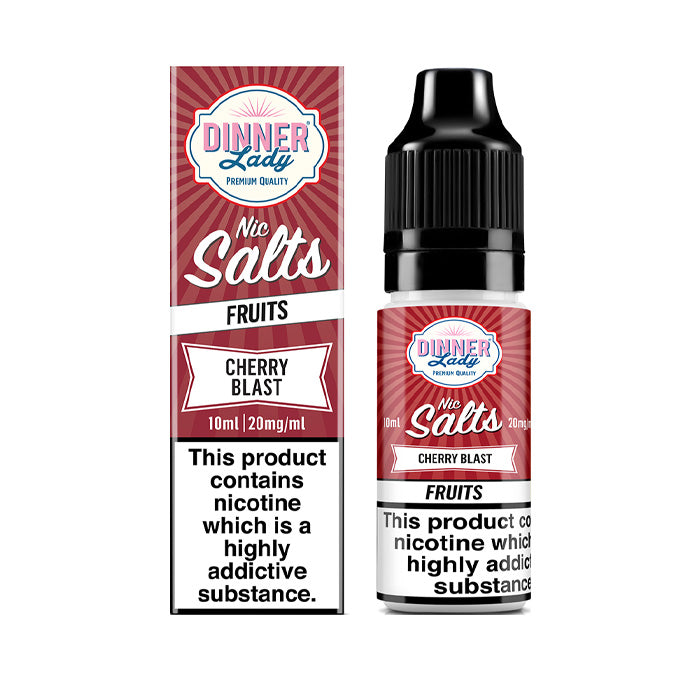 Dinner Lady 10ml Nic Salt Cherry Blast