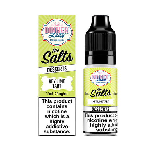 Dinner Lady 10ml Nic Salt Key Lime Tart