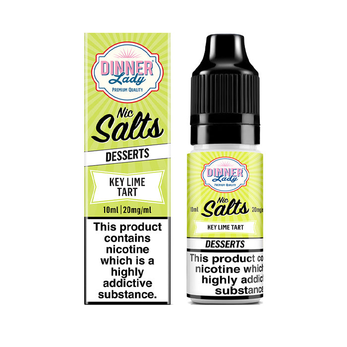 Dinner Lady 10ml Nic Salt Key Lime Tart