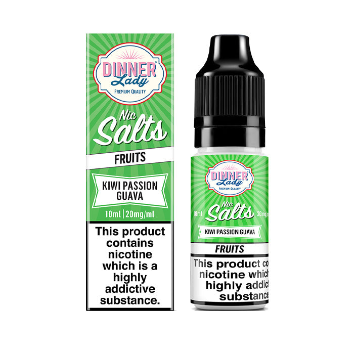 Dinner Lady 10ml Nic Salt Kiwi Passion Guava