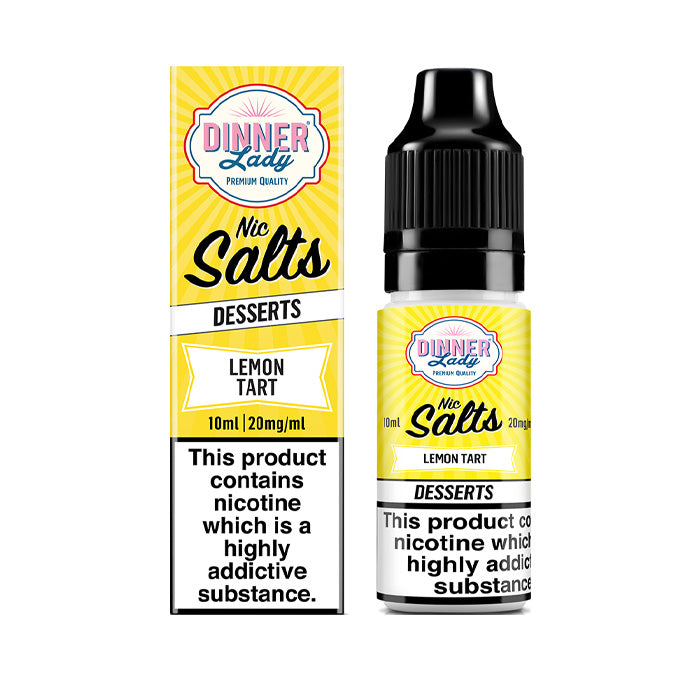 Dinner Lady 10ml Nic Salt Lemon Tart