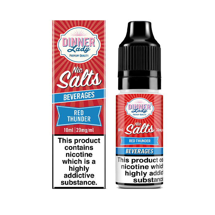 Dinner Lady 10ml Nic Salt Red Thunder