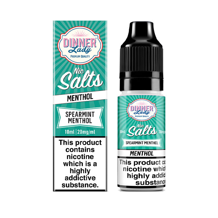 Dinner Lady 10ml Nic Salt Spearmint Menthol