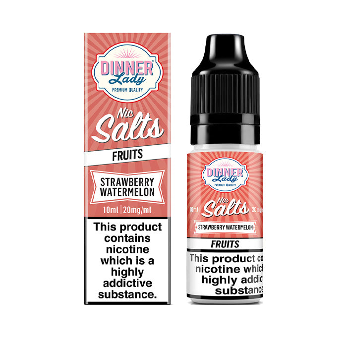 Dinner Lady 10ml Nic Salt Strawberry Watermelon