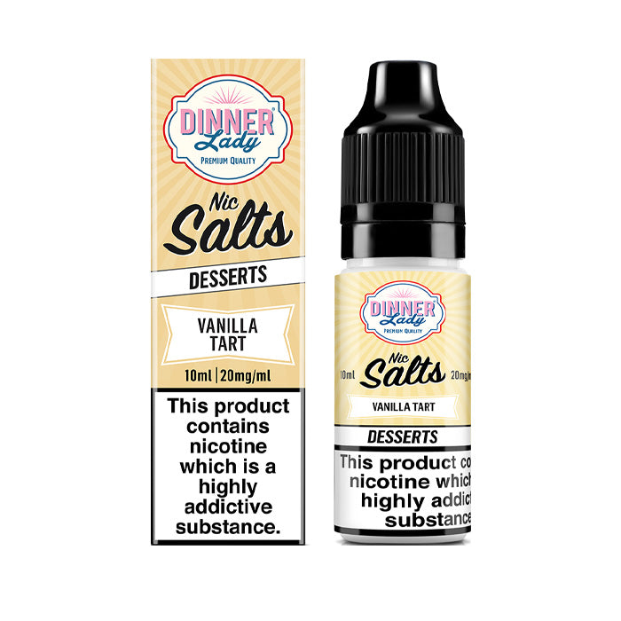 Dinner Lady 10ml Nic Salt Vanilla Tart