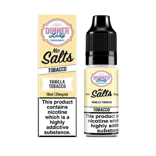 Dinner Lady 10ml Nic Salt Vanilla Tobacco