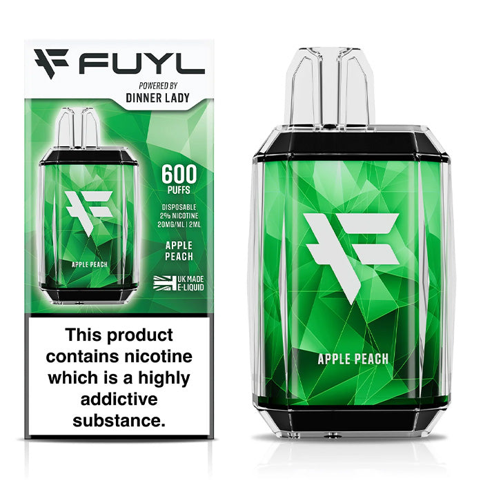 Dinner Lady FUYL Disposable Vape Apple Peach