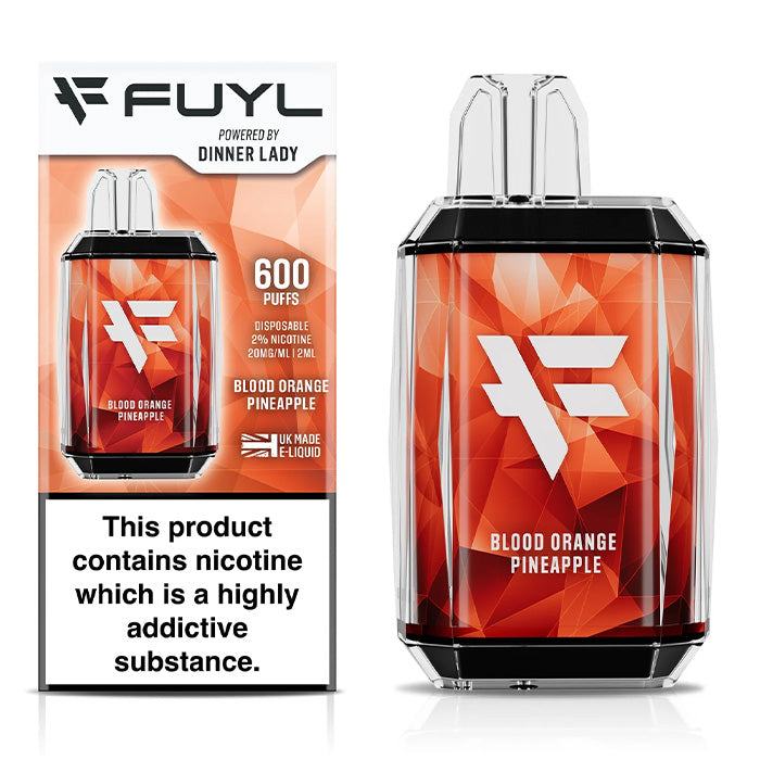 Dinner Lady FUYL Disposable Vape Blood Orange Pineapple