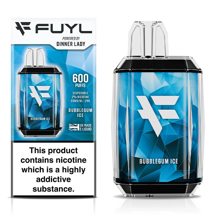Dinner Lady FUYL Disposable Vape Bubblegum Ice