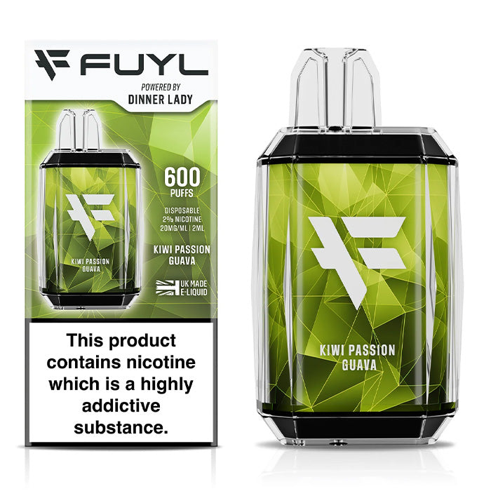 Dinner Lady FUYL Disposable Vape Kiwi Passion Guava